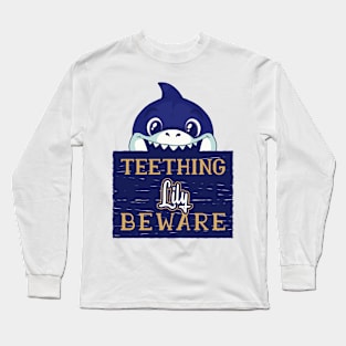 Lily - Funny Kids Shark - Personalized Gift Idea - Bambini Long Sleeve T-Shirt